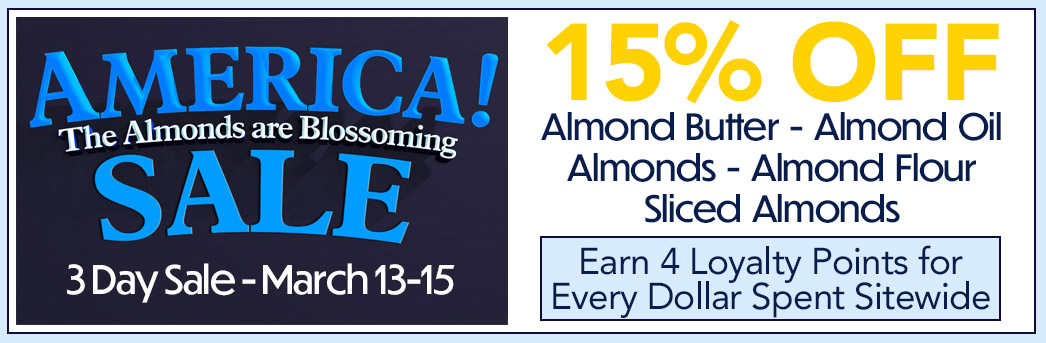 Almond Blossom Sale Homepage Banner