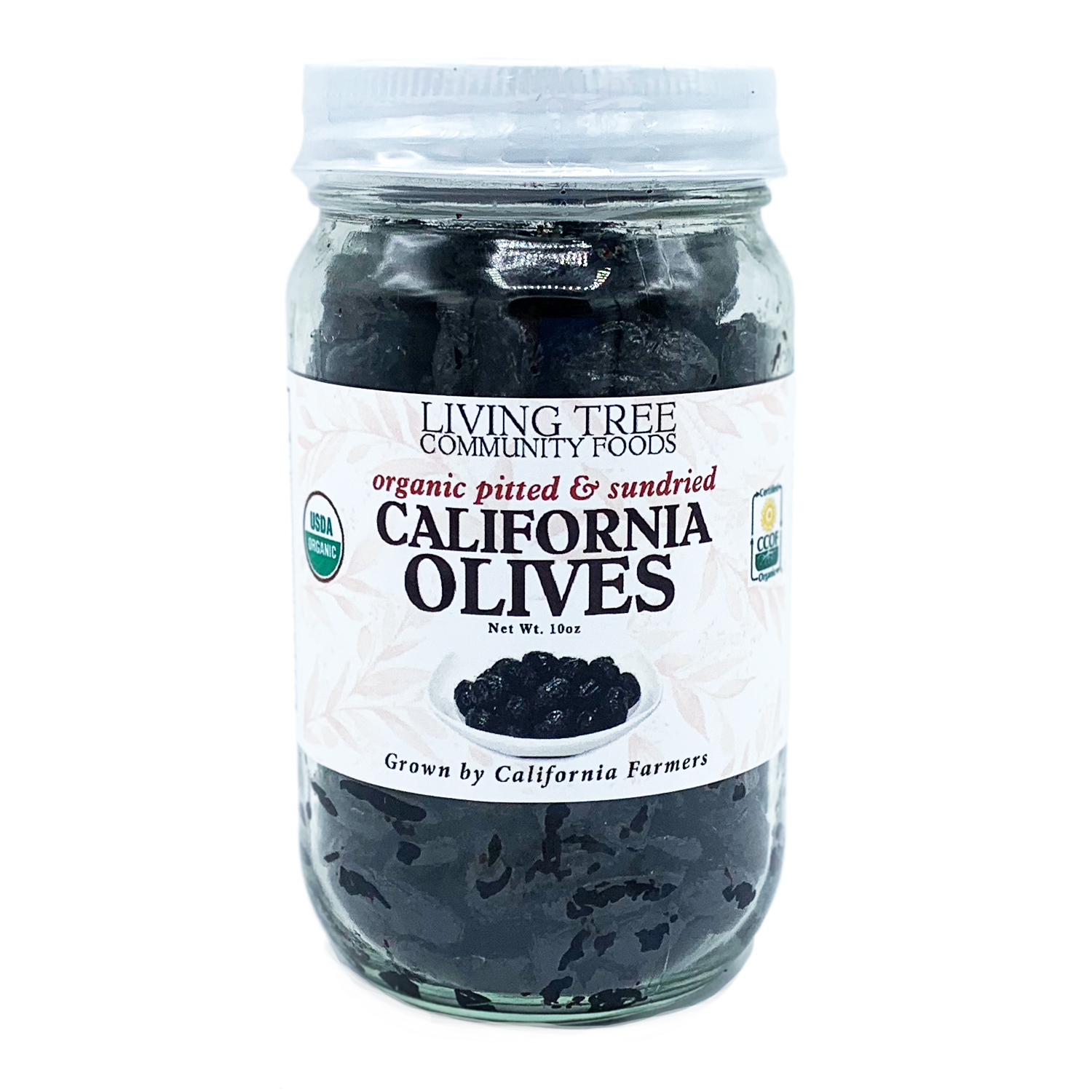 California Pitted Sun Dried Olives Jar