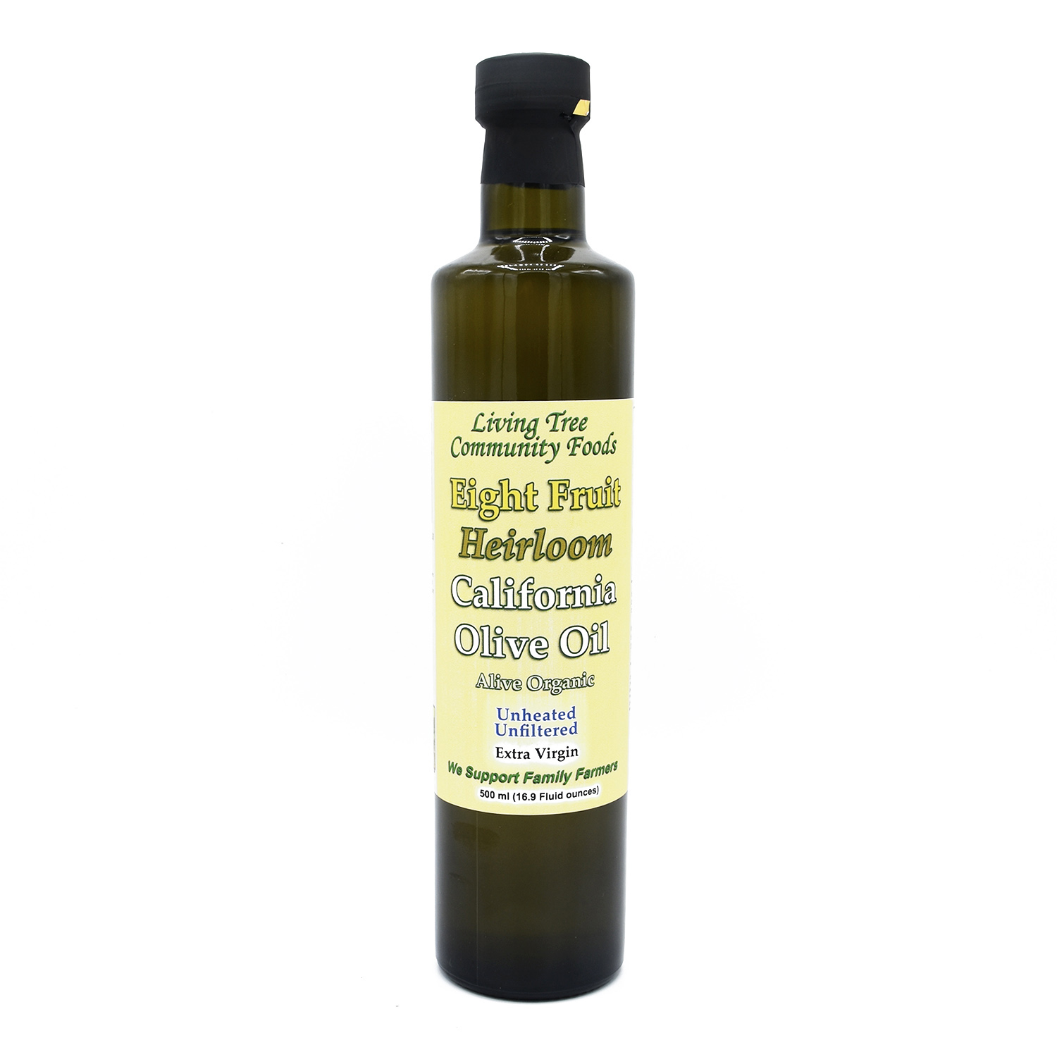 Eight fruit heirloom olive oil 500ml.