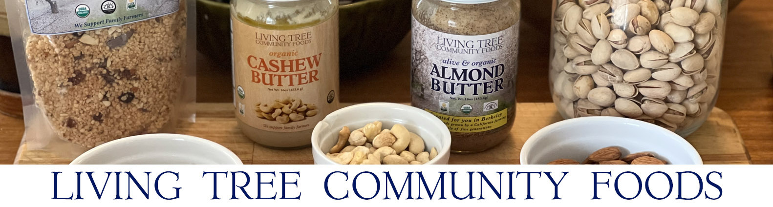 Nuts Nut Butters and Muesli Newsletter Header