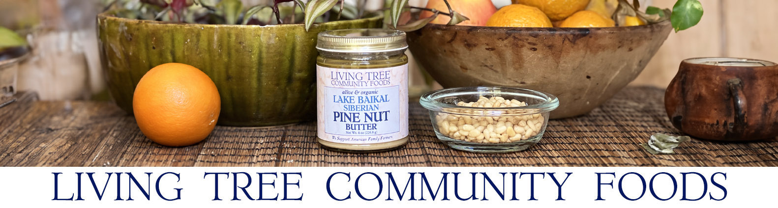 Pine Nut Butter Newsletter Header