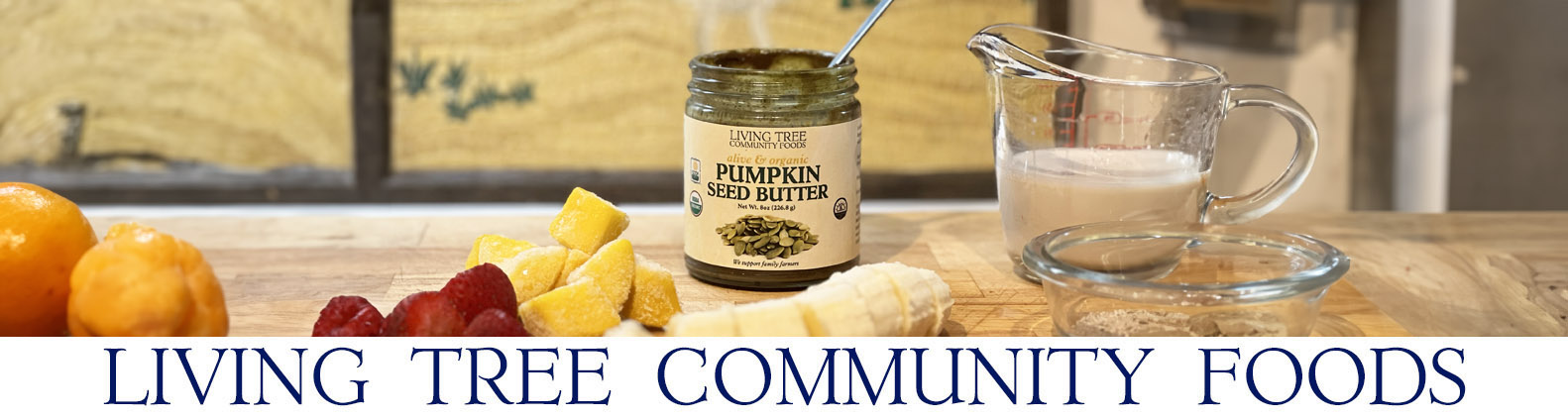 Pumpkin Seed Butter Newsletter Header