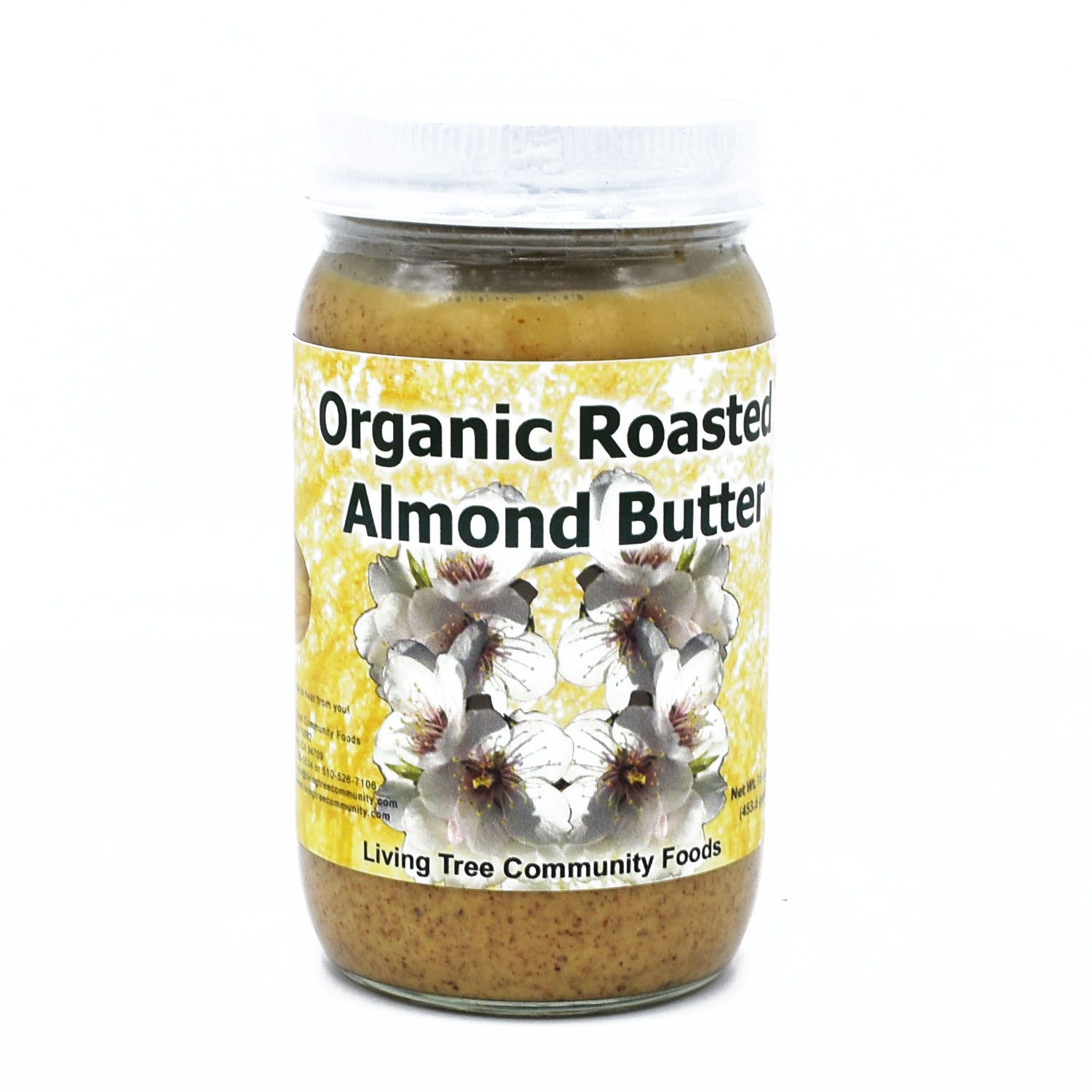 Roasted Almond Butter Organic Living Tree Community Foods