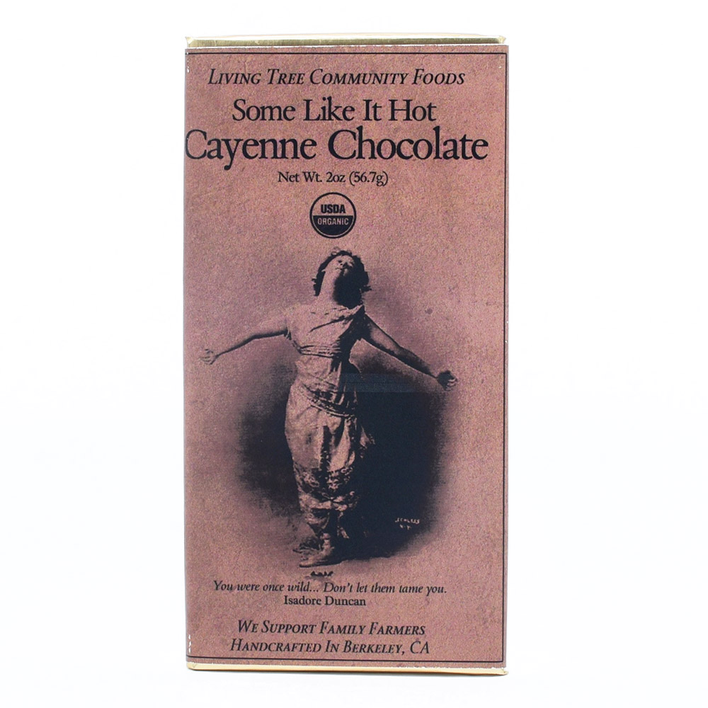 “Some Like It Hot” Cayenne Chocolate Bar