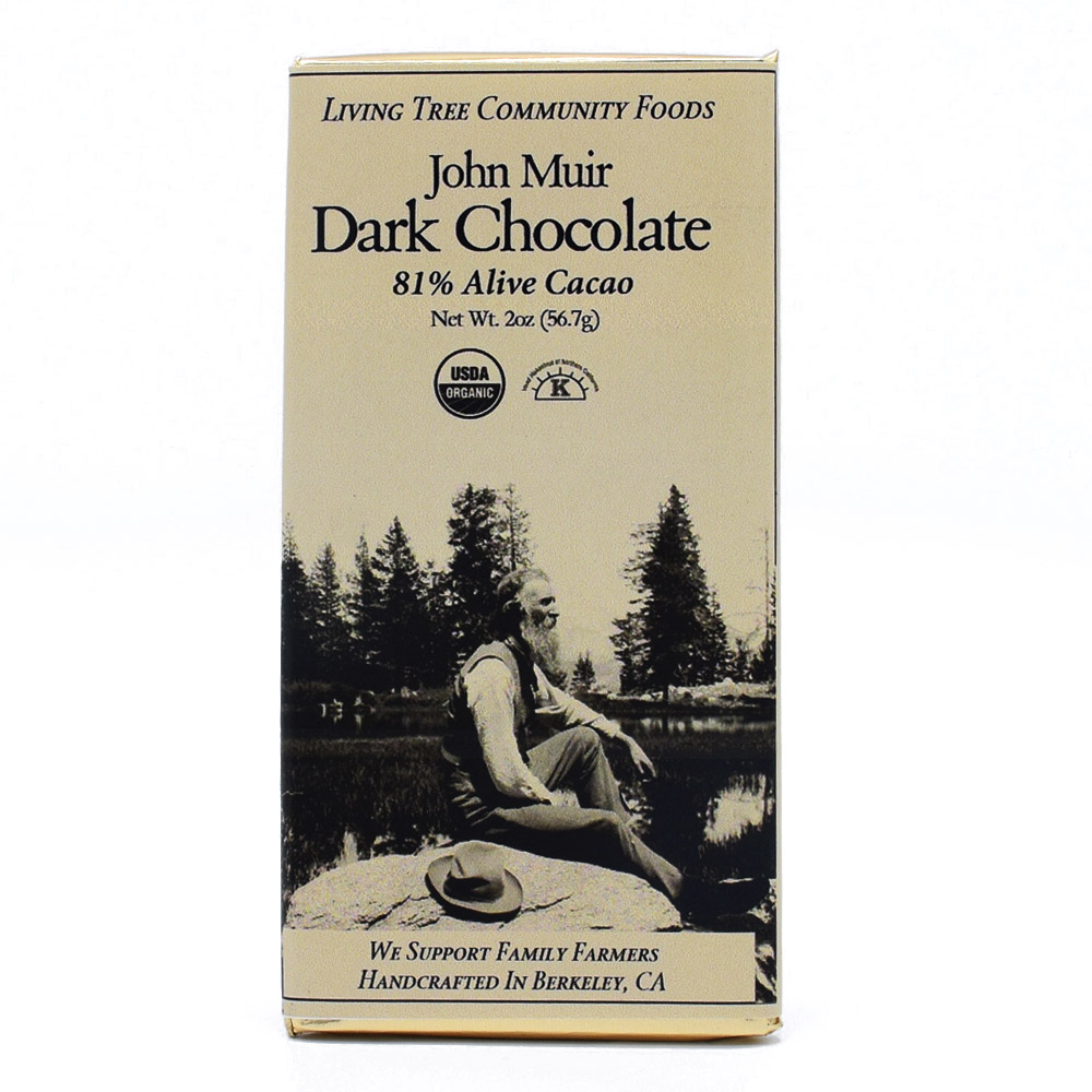 Dark Chocolate Bar – Alive & Organic 81% Cacao