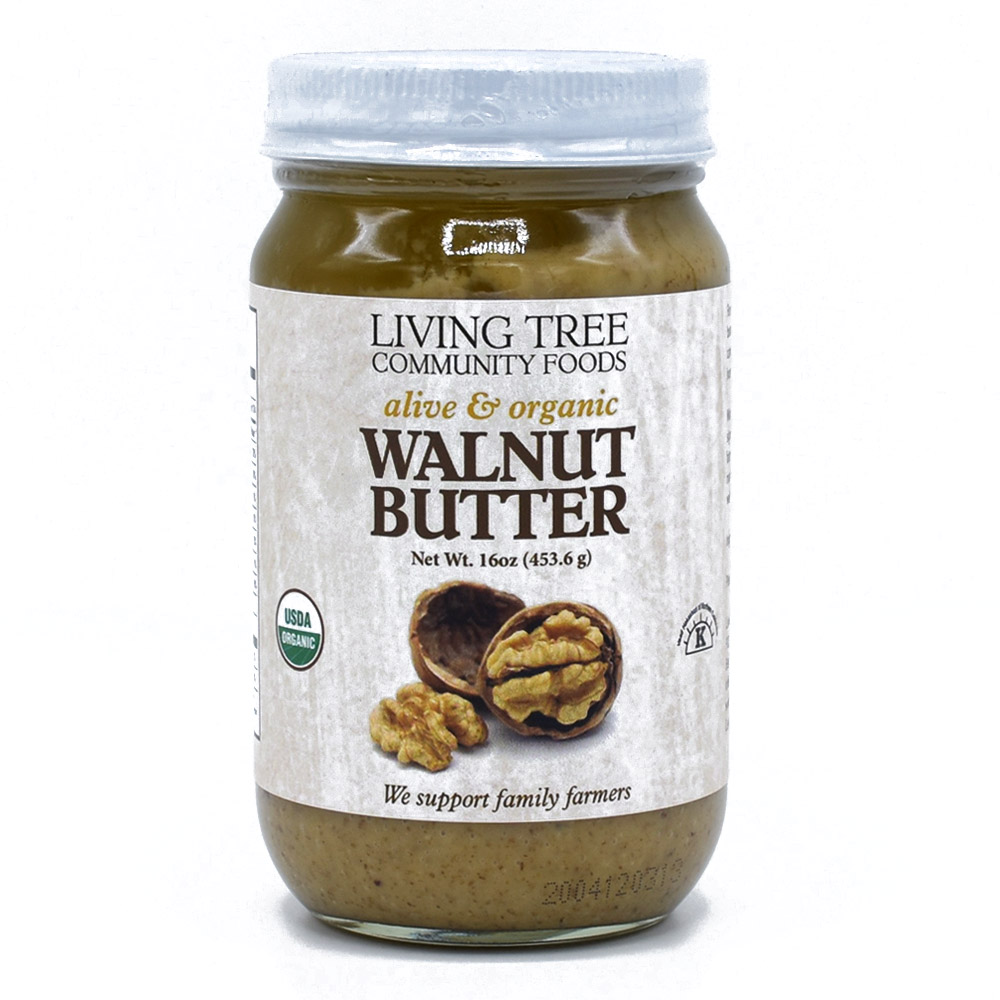 Walnut Butter - Raw, Alive and Organic