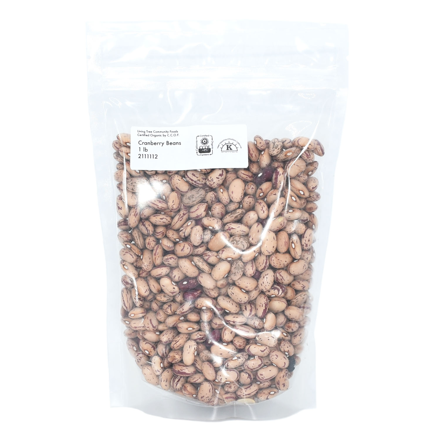 Cranberry Beans 1 Pound Pack