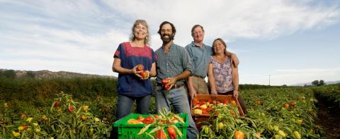 Picture of California farmers