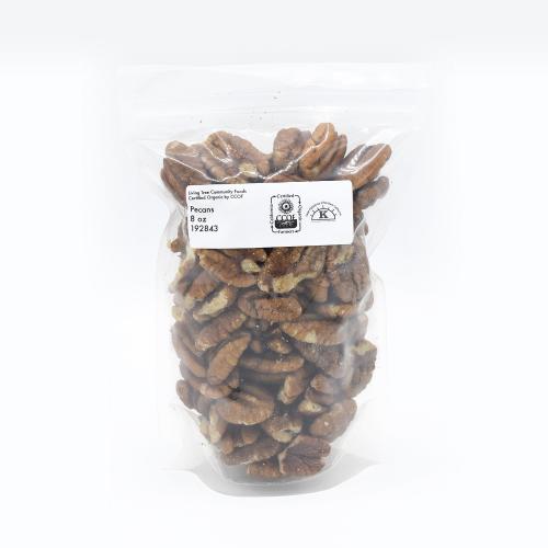 Organic pecan halves