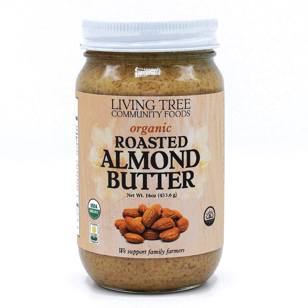 Roasted Almond Butter Organic Living Tree Community Foods