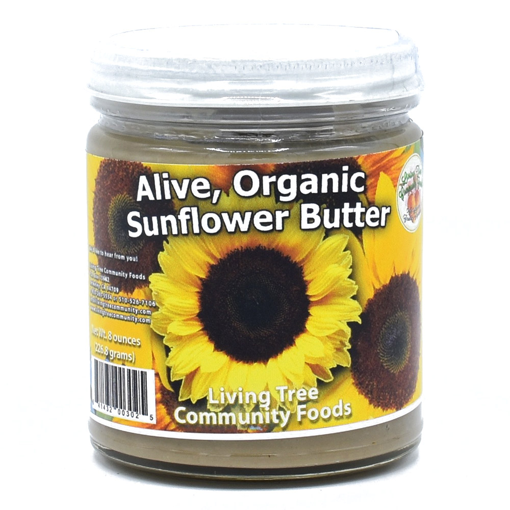 Sunflower Butter Alive and Organic Living Tree Community Foods