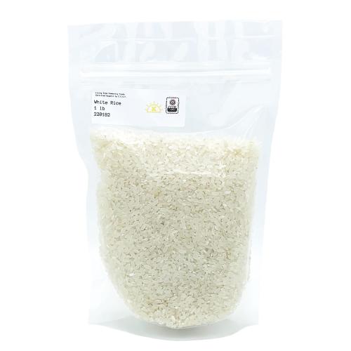White Medium Grain Rice 1lb Bag