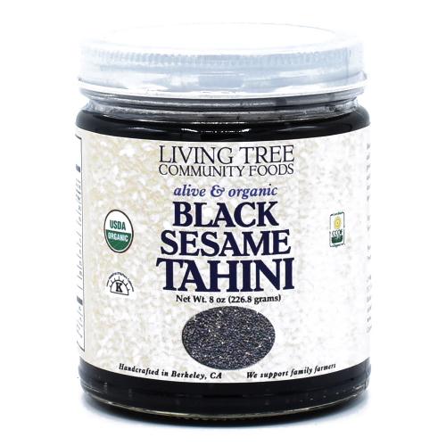 Black Sesame Tahini Raw, Alive and Organic