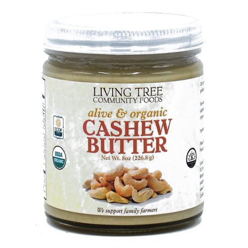 Cashew Butter 8oz - Alive and Organic