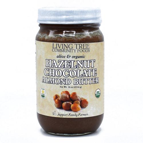 Hazelnut Chocolate Almond Butter - Raw, Alive and Organic