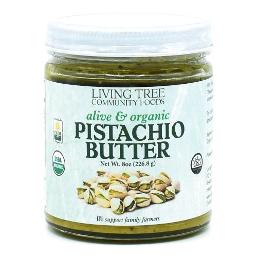 Pistachio Butter 8oz Raw Alive & Organic