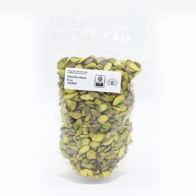 Organic pistachios shelled