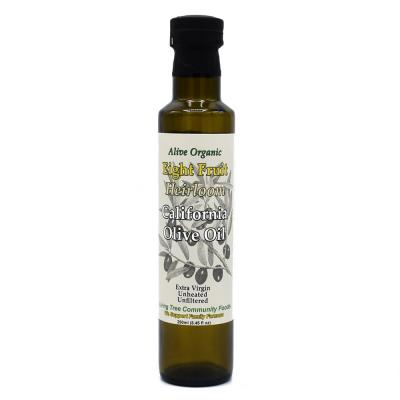Eight Fruit Heirloom Olive Oil - Extra Virgin - Alive and Organic 250ml