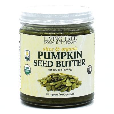 Pumpkin Seed Butter Raw, Alive and Organic